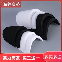 Coat shoulder pad artifact sponge pad non-marking suit black thick beautiful shoulder fake shoulder right angle shoulder invisible