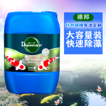 Debang fish pond algaecia agent Moss net to green algae does not hurt fish Brown blue algae black hair to remove the Buster water Green Pond
