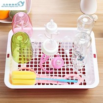 Baby bottle drying rack dust drain rack drying storage bracket baby water cup drying rack cup holder tray