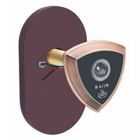 Jingyuan security door doorbell cat eye integrated home JY16 cat eye with doorbell cat eye two in one step