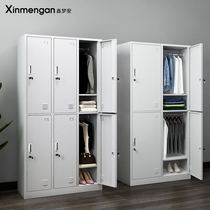 Locker worker cabinet iron cupboard gym storage bag shoe cabinet change wardrobe staff steel dormitory wardrobe