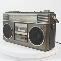 Yao Lan] Functional antique Sony Radio Recorder Card With Nostalgic Tape 1990 Pendulum Sony recorder