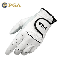 American PGA golf gloves mens leather gloves left and right hand lambskin ultra-fiber leather super breathable