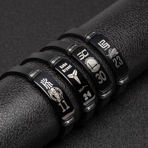 Basketball bracelet NBA bracelet star No 24 Kobe sports Curry Silicone male jewelry James memorial star