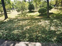Hidden window camping decoration grass green flame retardant sun dust net camouflage net custom green shade