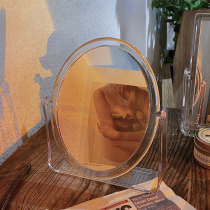 Red S air acrylic mirror desktop desktop home small dresser student dorm portable