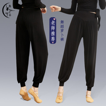 Dance radish practice pants female modern dance loose yoga ballet lantern toe dance costume Harlem pants