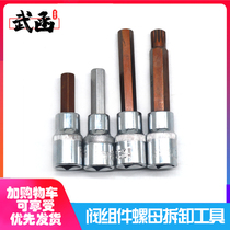 Wuhan injector valve assembly disassembly disassembly decomposition cap hollow inner hexagonal wrench tool EFI injector repair