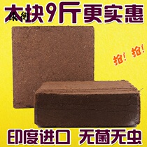 Imported demineralized bulk compressed coconut brick coconut shell coconut coconut flour coir coconut Bran polychia orchid coconut nutrition soil