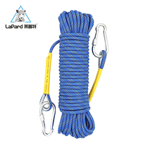 Leputt Outdoor Rope Safety Rope Abrasion Resistant Rock Climbing Rope Lifesaving Rope Climbing Rope Speed Downrope Rescue Rope Equipment