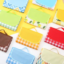 Picnic cushion thickening picnic cloth outdoor supplies portable water-proof picnic outing tent mat camping mat