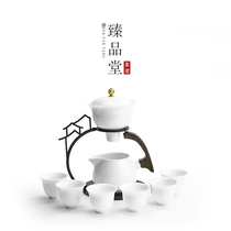 Zhenpintang lazy semi-automatic tea set tea cup set household magnetic draw water teapot living room making tea