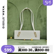 WARMSTUDIO Guliang Jiji French retro high-end armpit bag new niche baguette bag harmonica bag
