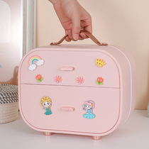 Girl childrens hair accessories storage box girl headgear headgear jewelry box baby hairclip hair card box