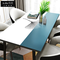 (Q elastic silicone table mat) tablecloth waterproof oil-proof anti-iron non-wash ins fruit Nordic household coffee table table mat