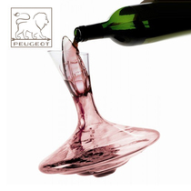 French imported peugeot peugeot artificially blown lead-free crystal glass Hulk wine with lid decanter