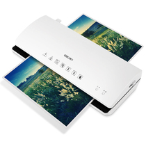 Del 3897 plastic sealing machine A4 photo home plastic machine sealing machine plastic laminating machine cold mounting film pressing machine gluing machine