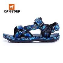 CANTORP Camel Beach Sandals Men Summer Light Breathable sandals Velcro Outdoor Sports Sandals Women
