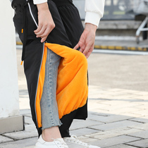 Electric car knee pad winter plus velvet thickened battery car motorcycle riding wind-proof cold and warm leg protection for men and women