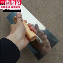 Stainless steel fittings plate surrounding squid special shovel iron plate barbecue small shovel cooking fried meat