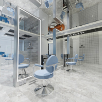 Barber shop mirror table single-sided double-sided floor mirror simple Net red hairdressing shop mirror hair salon special haircut full-length mirror