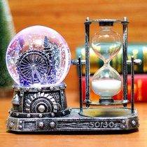 Creative crystal ball heart-walking birthday gift girls boys friends graduation send teachers and classmates