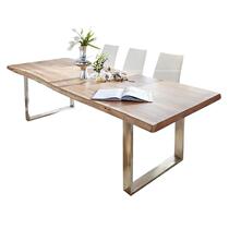 New Nordic Clothing Store Display Table Solid Wood Shoe Rack Flower Shop Middle Island Table Bag Desk Work Rectangular Running Water Strip