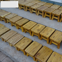 Farmhouse Carpenter solid wood small bench baby dance bench change shoes adult children small wooden bench chair home stool