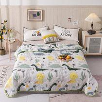 Air-conditioned quilt Summer cool quilt double summer thin quilt Childrens dormitory single spring autumn summer and summer quilt machine washable
