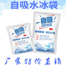 Ice packs repeatedly used for cooling disposable express special frozen and fresh refrigerated bags