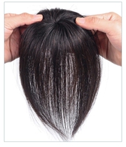 Air Bangs hair patch wig Female cover white hair overhead natural hair patch Increase hair volume incognito Natural thin