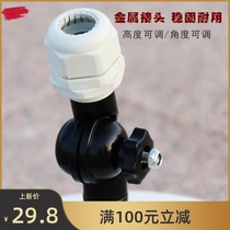 One person playing badminton artifact portable single player practice badminton back to the ball training outdoor roundabout aid