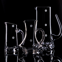 Crystal glass white wine dispenser household red wine decanter creative wine Zhu personality jug pot with scale