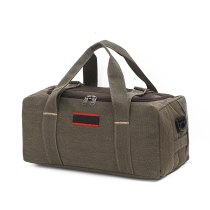 Large Capacity Carry-on Travel Bag Canvas Large Bag Long Luggage Bag Bag Men Business Wear Wear Tourist Bag Women Consigned Bag