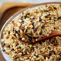 Five-color brown rice new rice grains red rice black rice brown rice coarse grain fitness germ rice fat minus 2kg