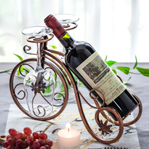 Creative wine glass rack goblet rack upside down European light luxury household wine glass rack hanging upside down wine rack ornaments