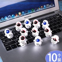 Astronauts Tumbles to Tabletop Small Rocking Pieces Astronaut Puzzle Toy Astronauts Tumbler Blind Box Twist Egg Gift