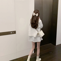 TIANMEI sweet (high quality girl) small fragrant wind coat female loose Korean tweed casual top