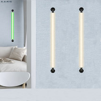 Wall strip LED color wall lamp t8 tube signature window decoration horizontal hanging coffee ktv night round tube