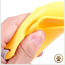 Teddy dog duck mouth cover Anti-barking anti-biting anti-random pick-up mask Small dog Pet dog supplies mouth cover