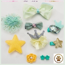 Pet Headdress Cute hairpin Gift box set Teddy bear Dog accessories Muppet cat jewelry Head flower hairpin