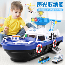 Boy baby benefit Intelligence 3-6 years old early education Girl 4 Multi-Function 5 children storage car and boat toy 6 birthday gift