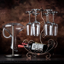  Red wine glass set Household glass Crystal goblet Grape wine glass wine set Wine set Luxury high-end wine glass
