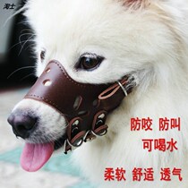 Cat and dog mouth sleeve Samoyed large small dog dog dog dog dog dog dog dog mouth guard set Corky puppy
