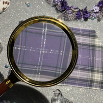  Meatball sauce jk original uniform)purple smoke has you)Grid skirt Plaid skirt female~Gold 2 yuan to 10 yuan