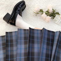 Spot drop ball sauce jk uniform original) parallel time and space) Orthodox school for dark blue plaid skirt women