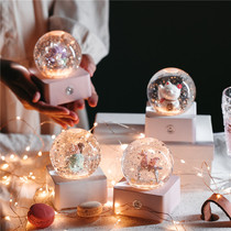 Music Box Dream Crystal Ball Music Box Sky City Girls Children and Girls Teachers Day Creative Birthday Gift