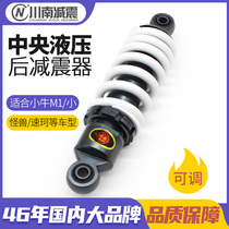 Motorcycle central shock absorber is suitable for little monkey calf M1M2 No 9 c80 speed Ke rear shock absorber Chuannan