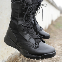 Lightweight spring and autumn hiking boots Mens combat boots Ultra-light training boots High-top boots Outdoor hiking shoes Tactical boots