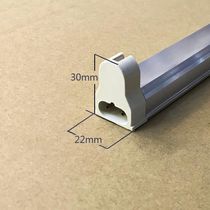 T4 lamp bracket Old-fashioned long strip household t5 lamp 28w fluorescent lamp holder 12w small mirror headlight fluorescent lamp base
